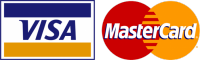 Logo Visa i Mastercard